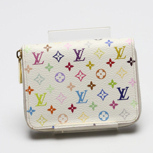 LOUIS VUITTON Coin case M93741 Monogram multicolor multicolor Zip around purse Wallet Women Used Authentic