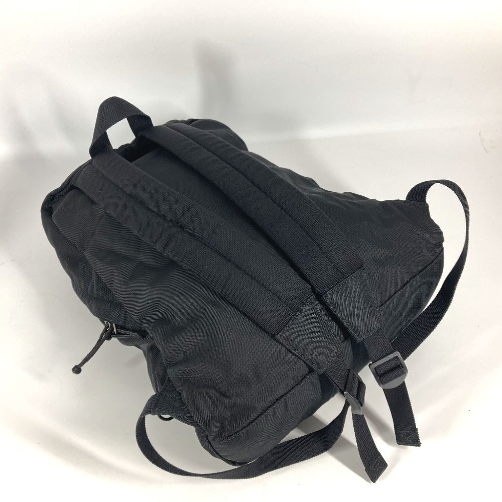 BALENCIAGA Backpack 503221 Nylon canvas black Explorer logo unisex(Unisex) Used Authentic