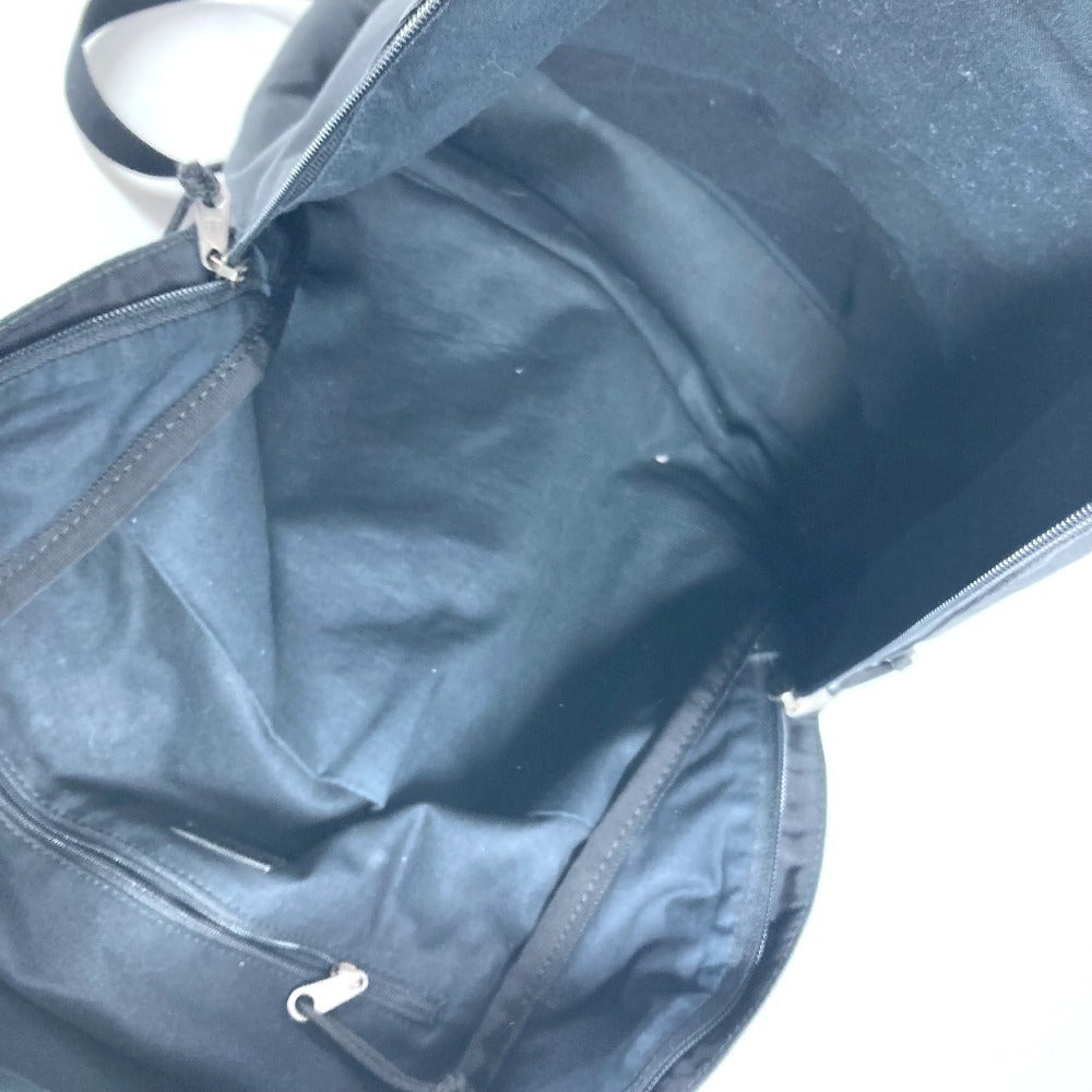BALENCIAGA Backpack 503221 Nylon canvas black Explorer logo unisex(Unisex) Used Authentic
