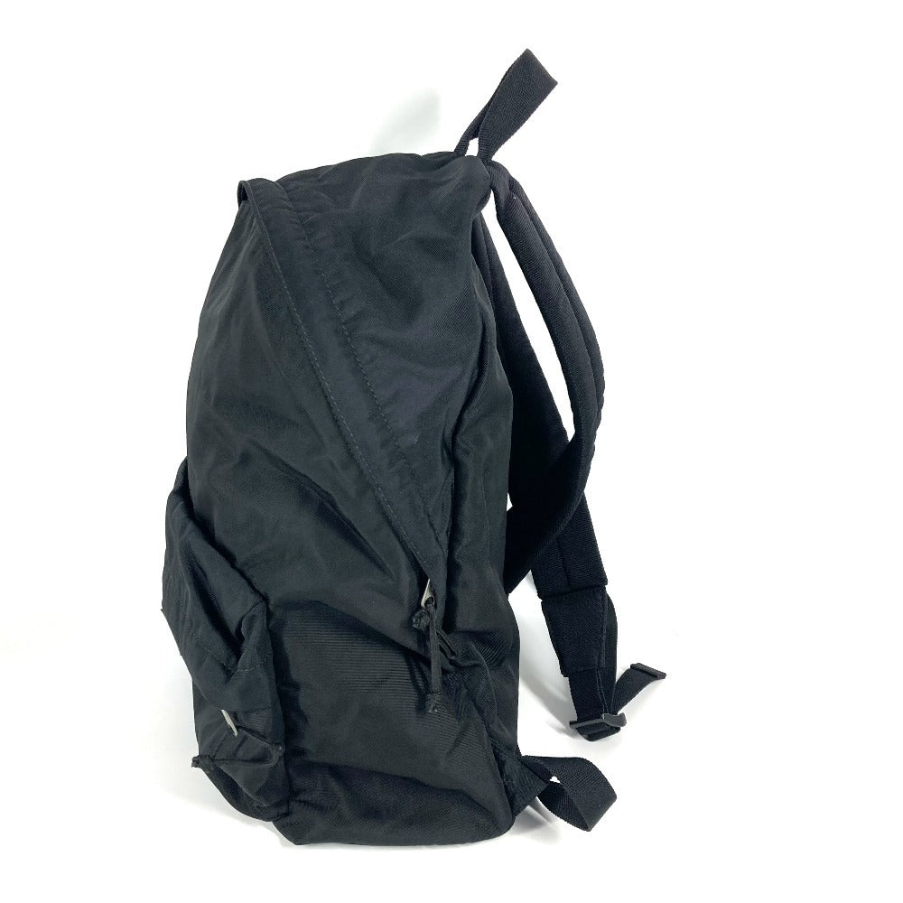 BALENCIAGA Backpack 503221 Nylon canvas black Explorer logo unisex(Unisex) Used Authentic