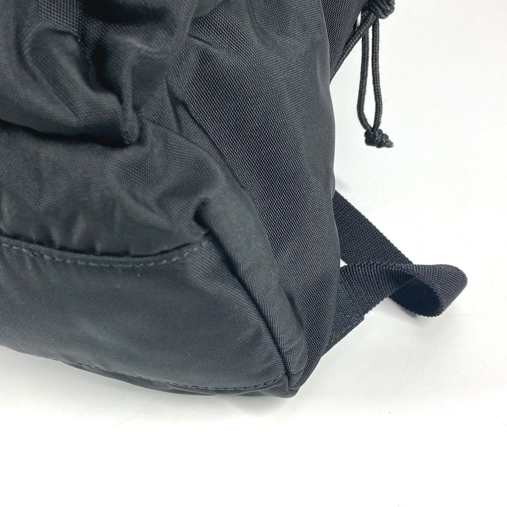 BALENCIAGA Backpack 503221 Nylon canvas black Explorer logo unisex(Unisex) Used Authentic