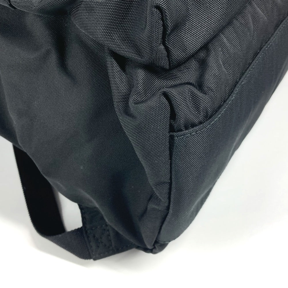 BALENCIAGA Backpack 503221 Nylon canvas black Explorer logo unisex(Unisex) Used Authentic
