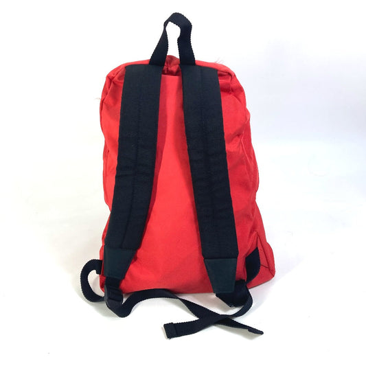 BALENCIAGA Backpack 507460 Nylon Red Bicolor Bag Wheel logo mens Used Authentic