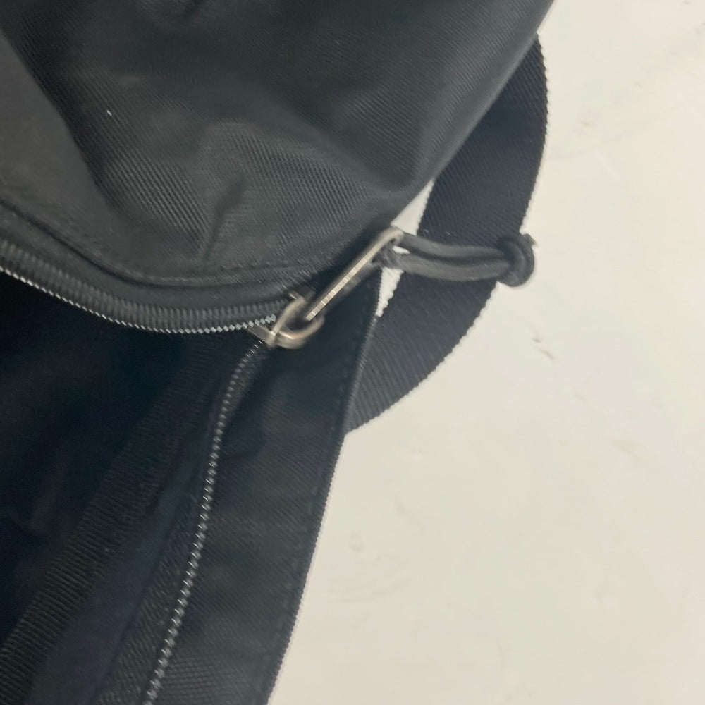 BALENCIAGA Backpack 503221 Nylon black Explorer logo Women Used Authentic