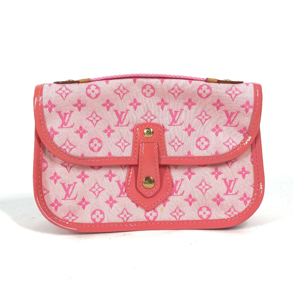 LOUIS VUITTON Pouch M92934 Monogram mini canvas pink Monogram mini Truth Mary Kate Women Used Authentic