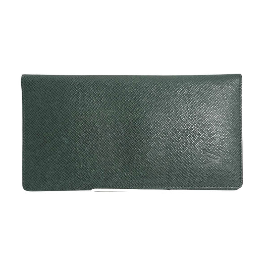 LOUIS VUITTON Long Wallet Purse M3039P Taiga green Taiga Port-Barre Cartes Crdit