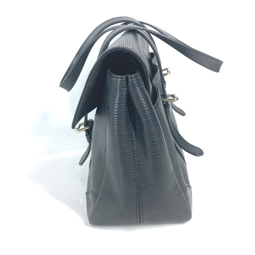 LOUIS VUITTON Shoulder Bag M58862 Epi Leather black Epi Segur MM Women Used Authentic