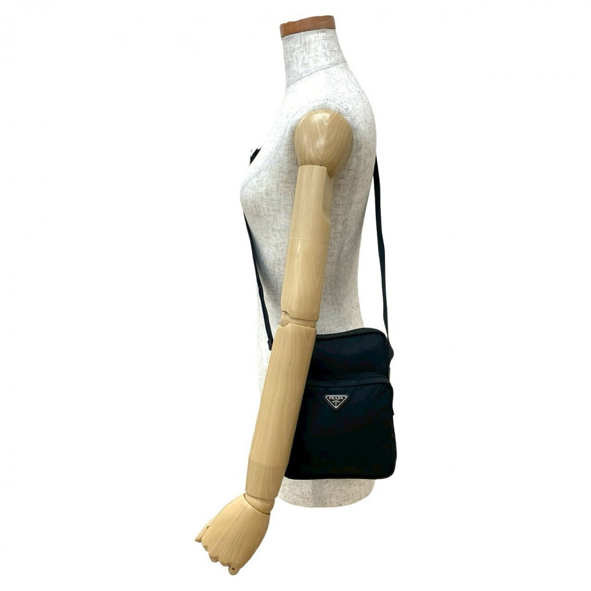 PRADA Shoulder Bag Nylon black