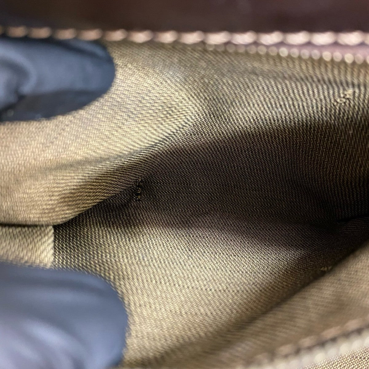 FENDI Handbag leather Brown