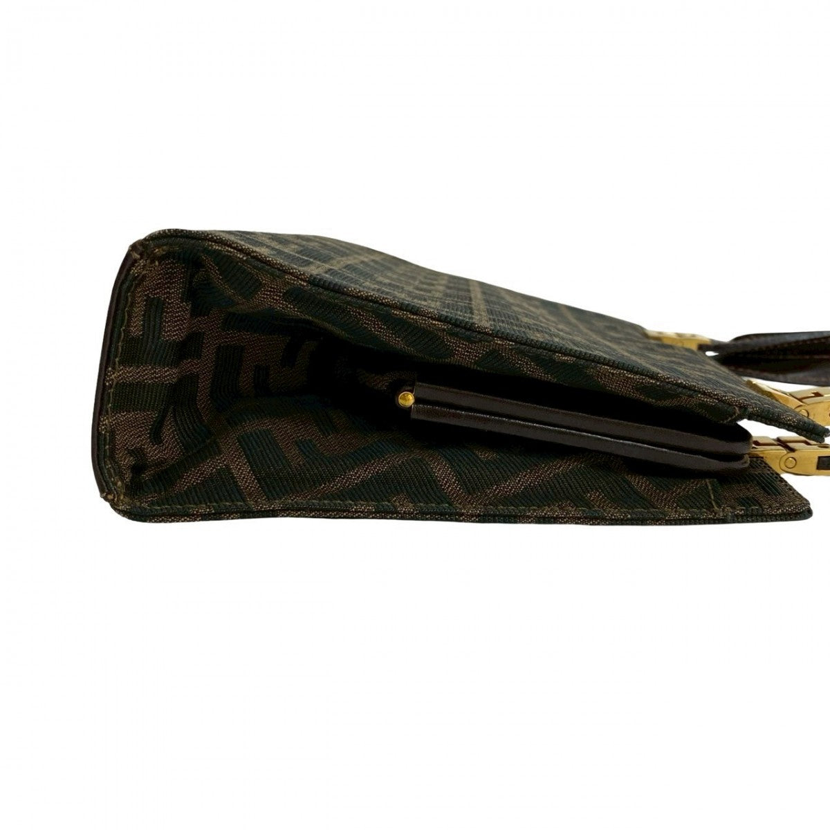 FENDI Handbag leather Brown