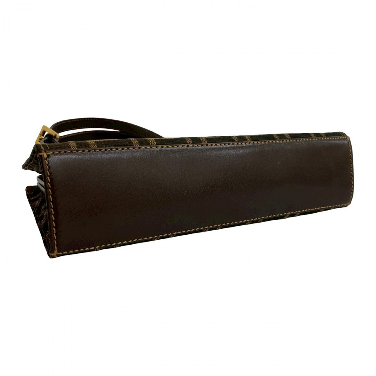 FENDI Handbag leather Brown