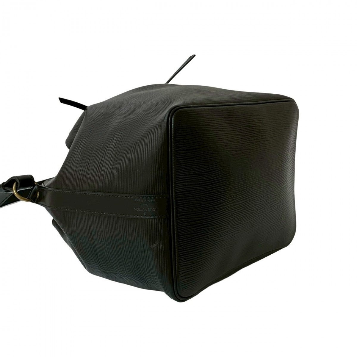 LOUIS VUITTON Shoulder Bag M59012 leather black Epi Petit Noe