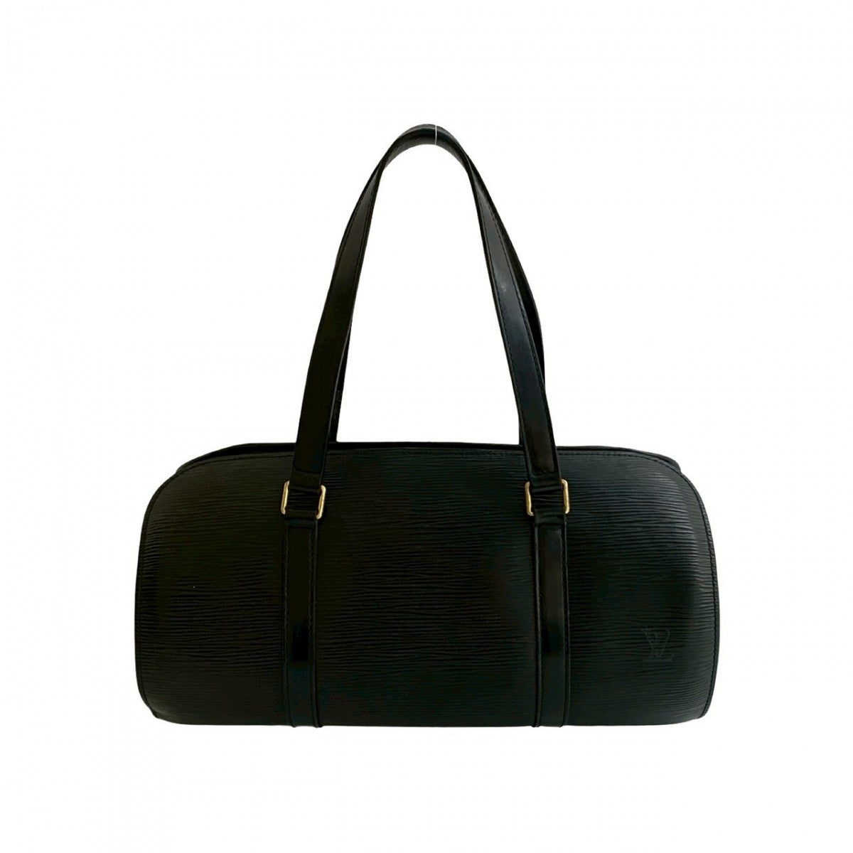 LOUIS VUITTON Handbag Epi Leather black Epi Suflo
