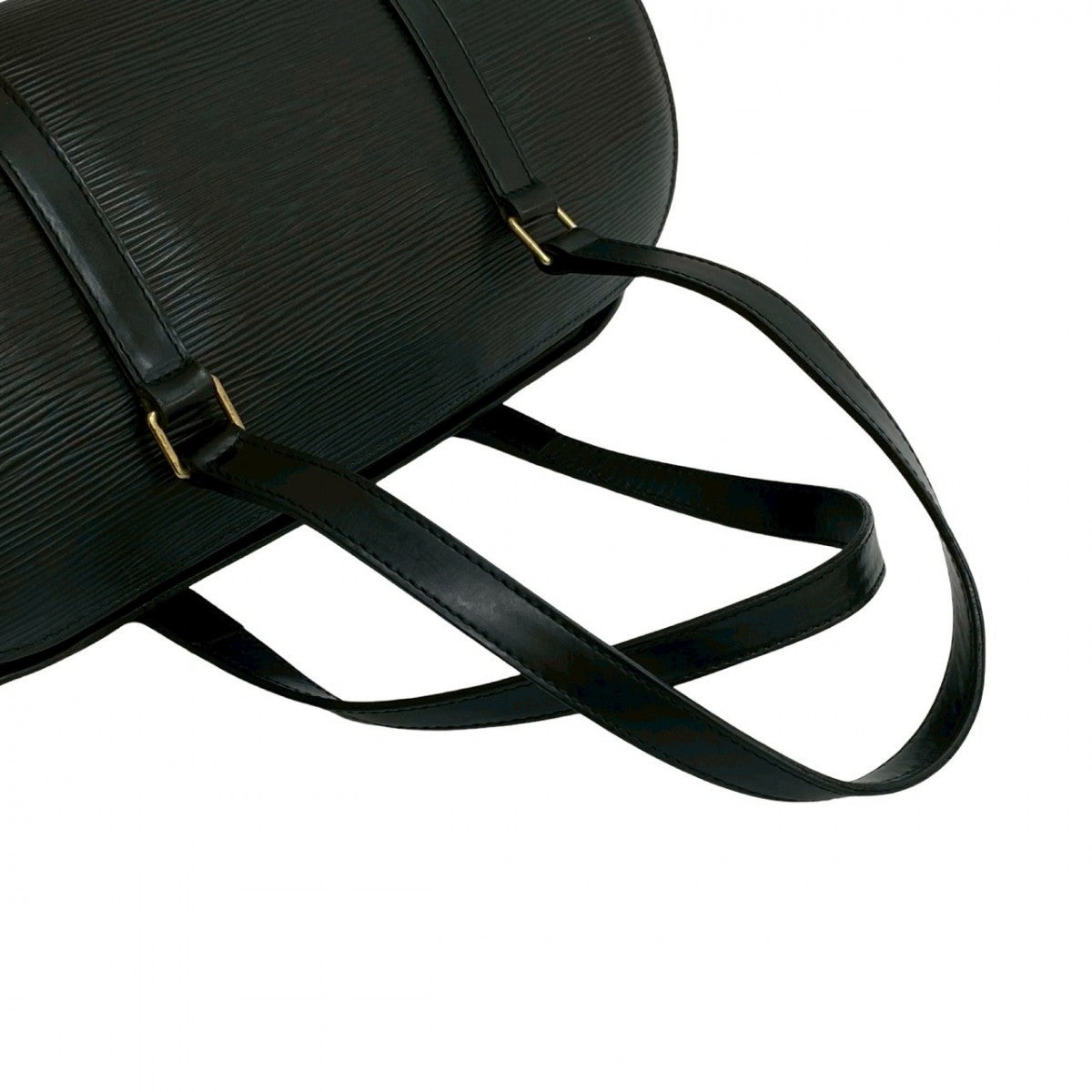 LOUIS VUITTON Handbag Epi Leather black Epi Suflo
