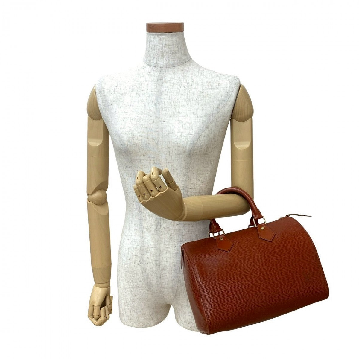 LOUIS VUITTON Handbag M43013 leather Brown Epi Speedy 25