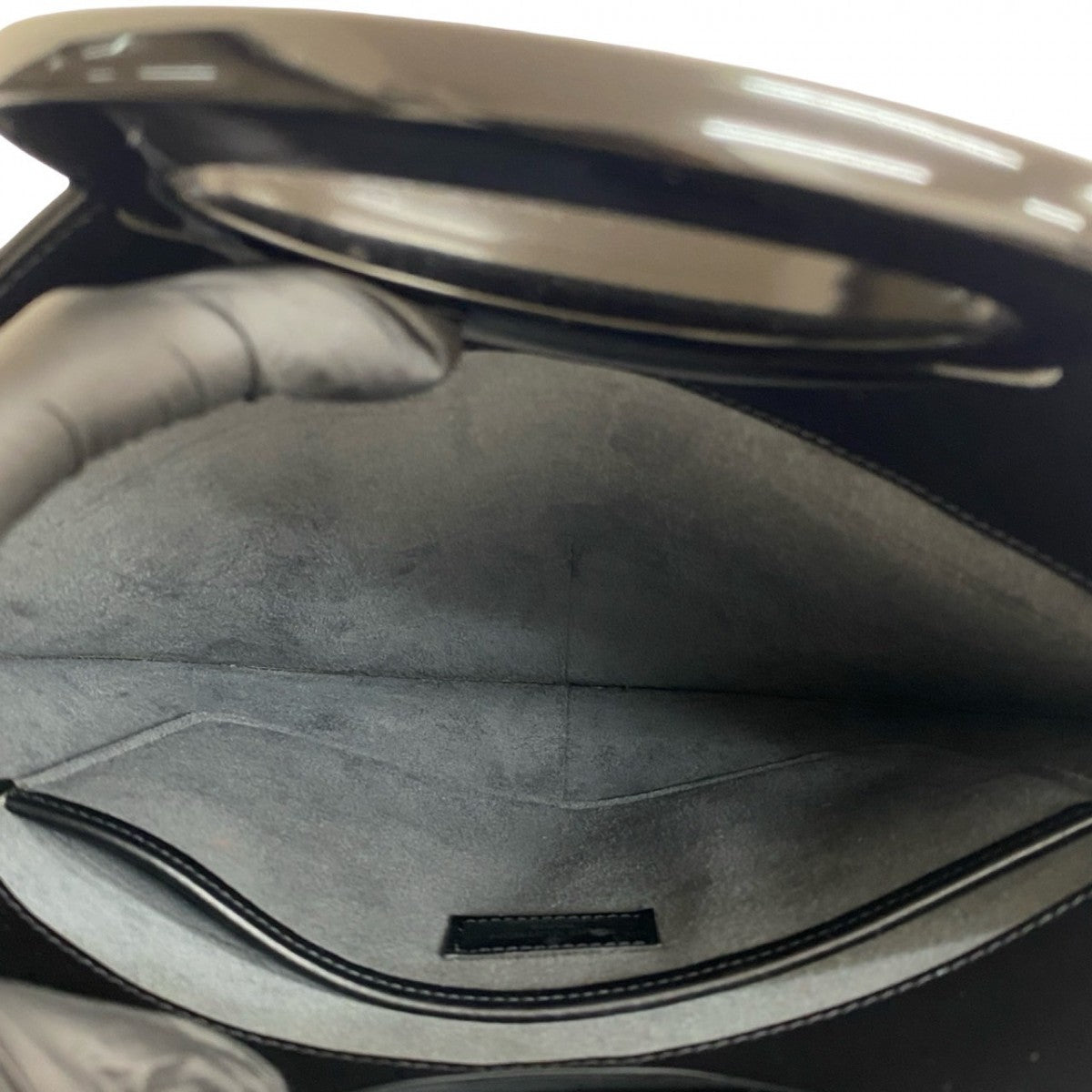 LOUIS VUITTON Handbag Epi Leather black Epi Dumi Lynne