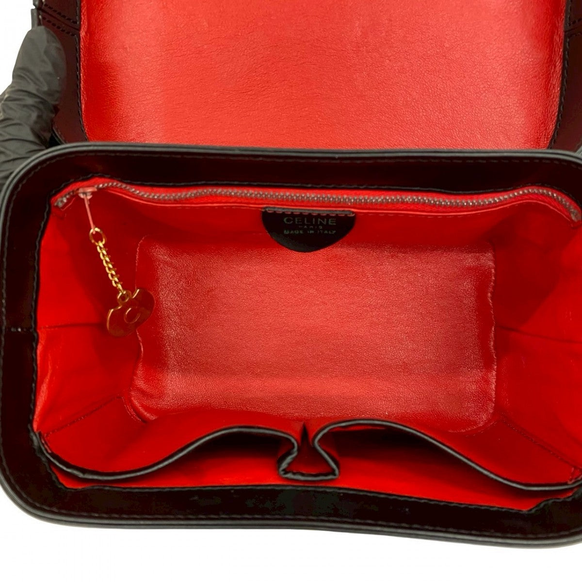 CELINE Handbag leather black