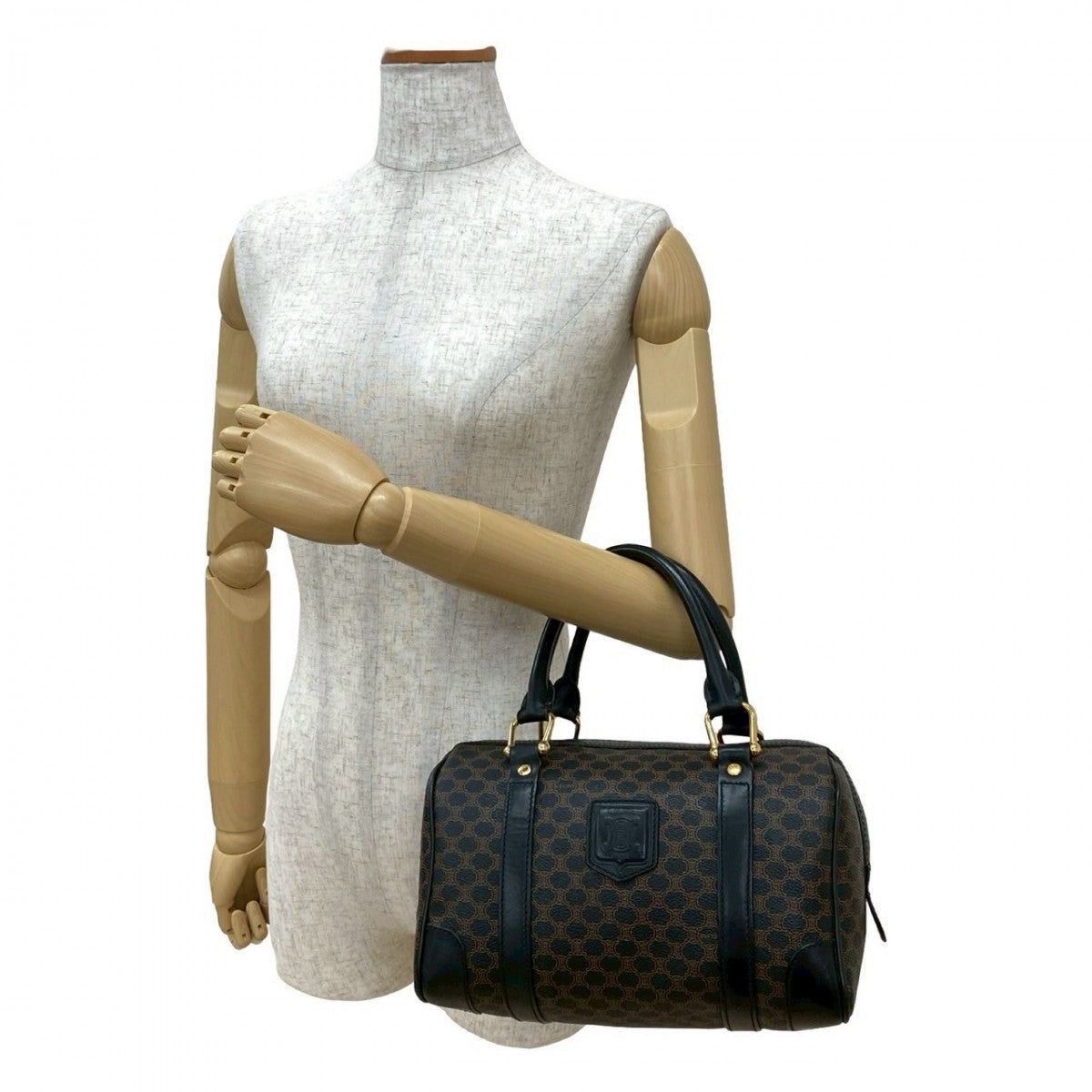 CELINE Handbag leather black