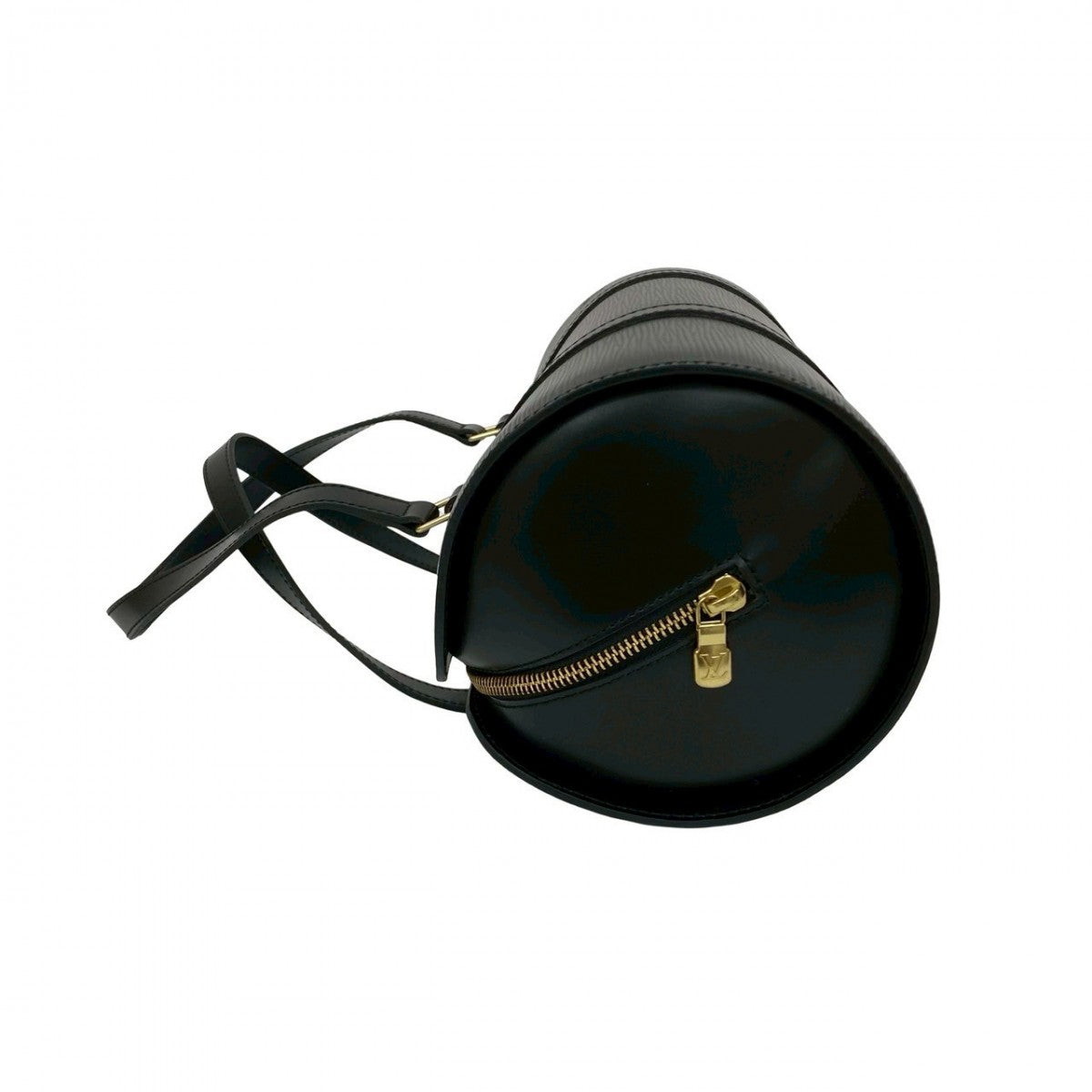 LOUIS VUITTON Handbag Epi Leather black Epi Suflo