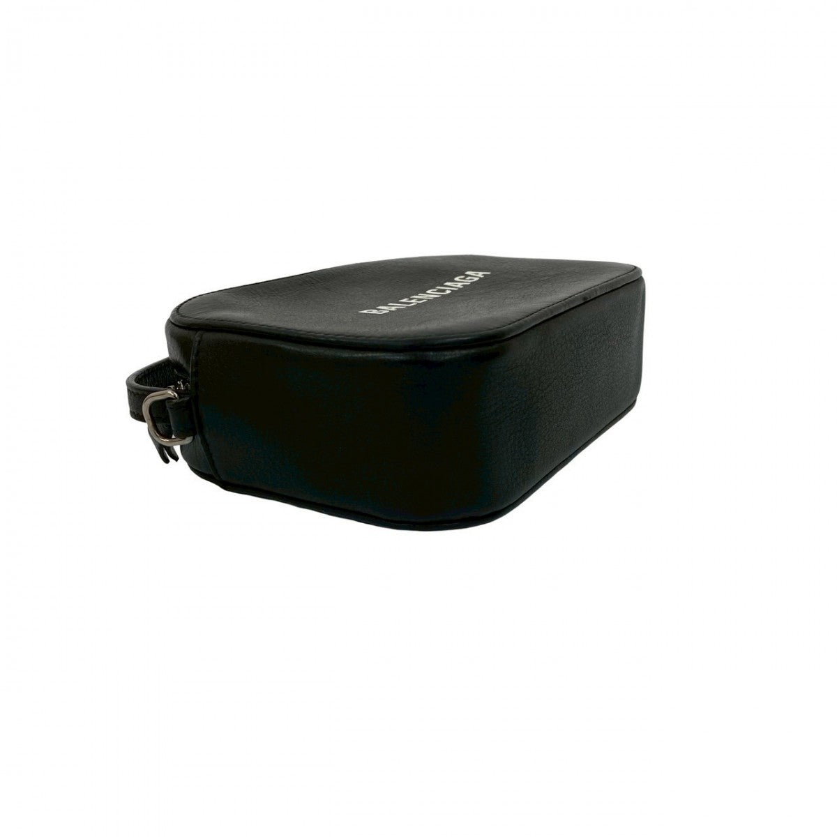 BALENCIAGA Shoulder Bag leather black Everyday camera bag S