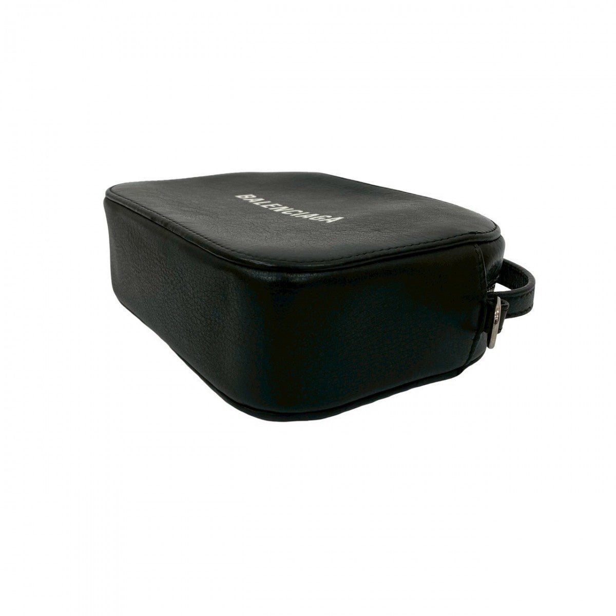 BALENCIAGA Shoulder Bag leather black Everyday camera bag S