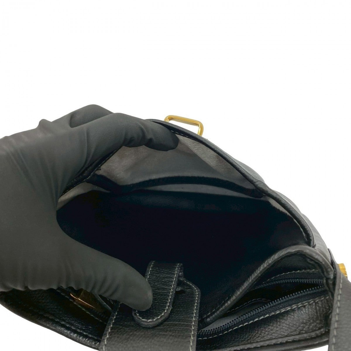 LOEWE Shoulder Bag leather black