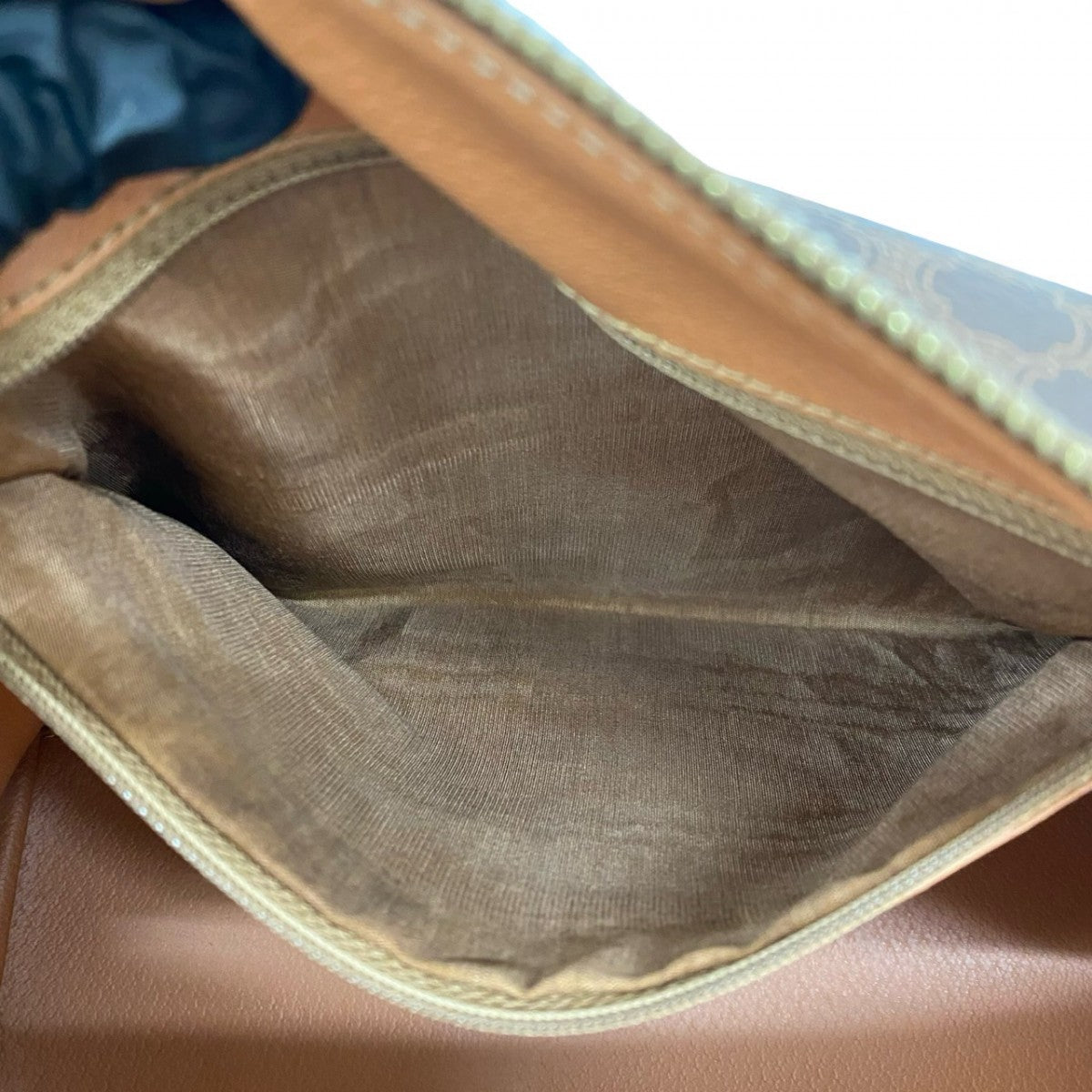 CELINE Handbag leather Brown