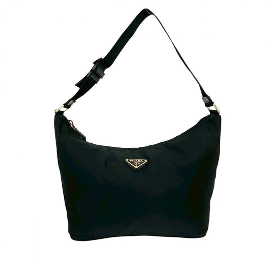 PRADA Handbag Nylon black