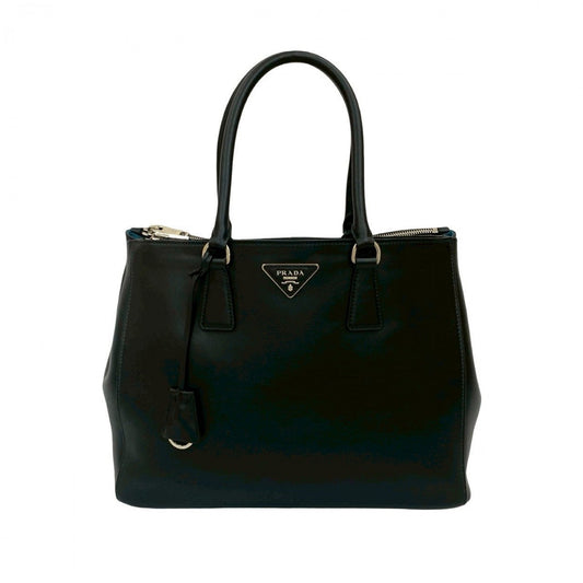 PRADA Handbag leather black