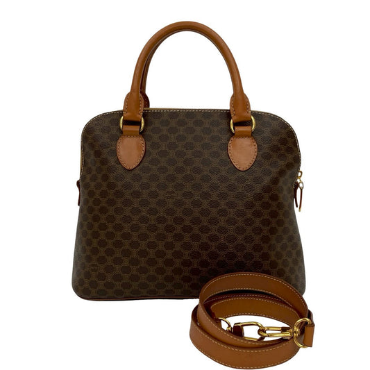 CELINE Shoulder Bag leather Brown