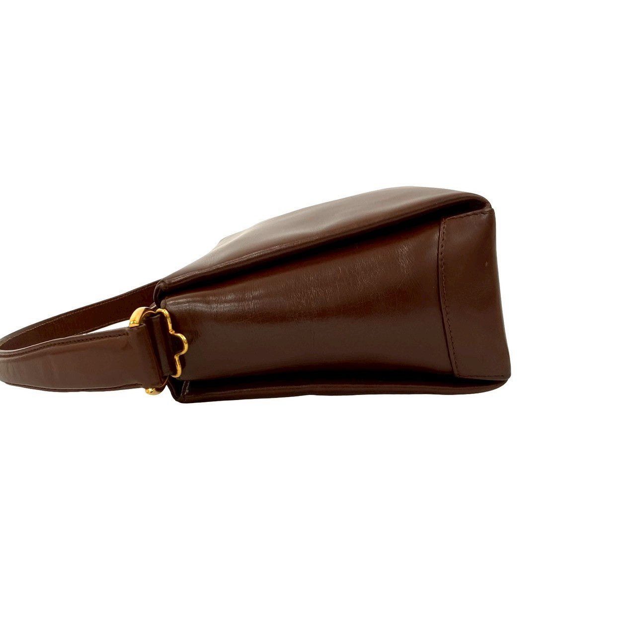GUCCI Shoulder Bag Bamboo Brown