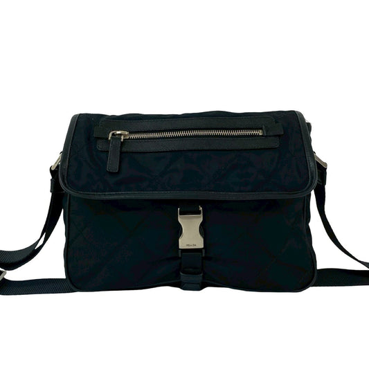 PRADA Shoulder Bag Nylon black