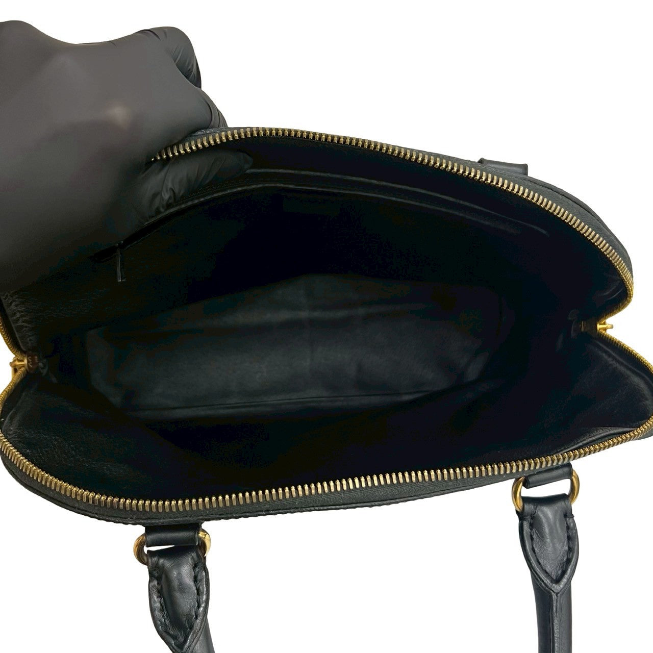 CELINE Handbag leather black