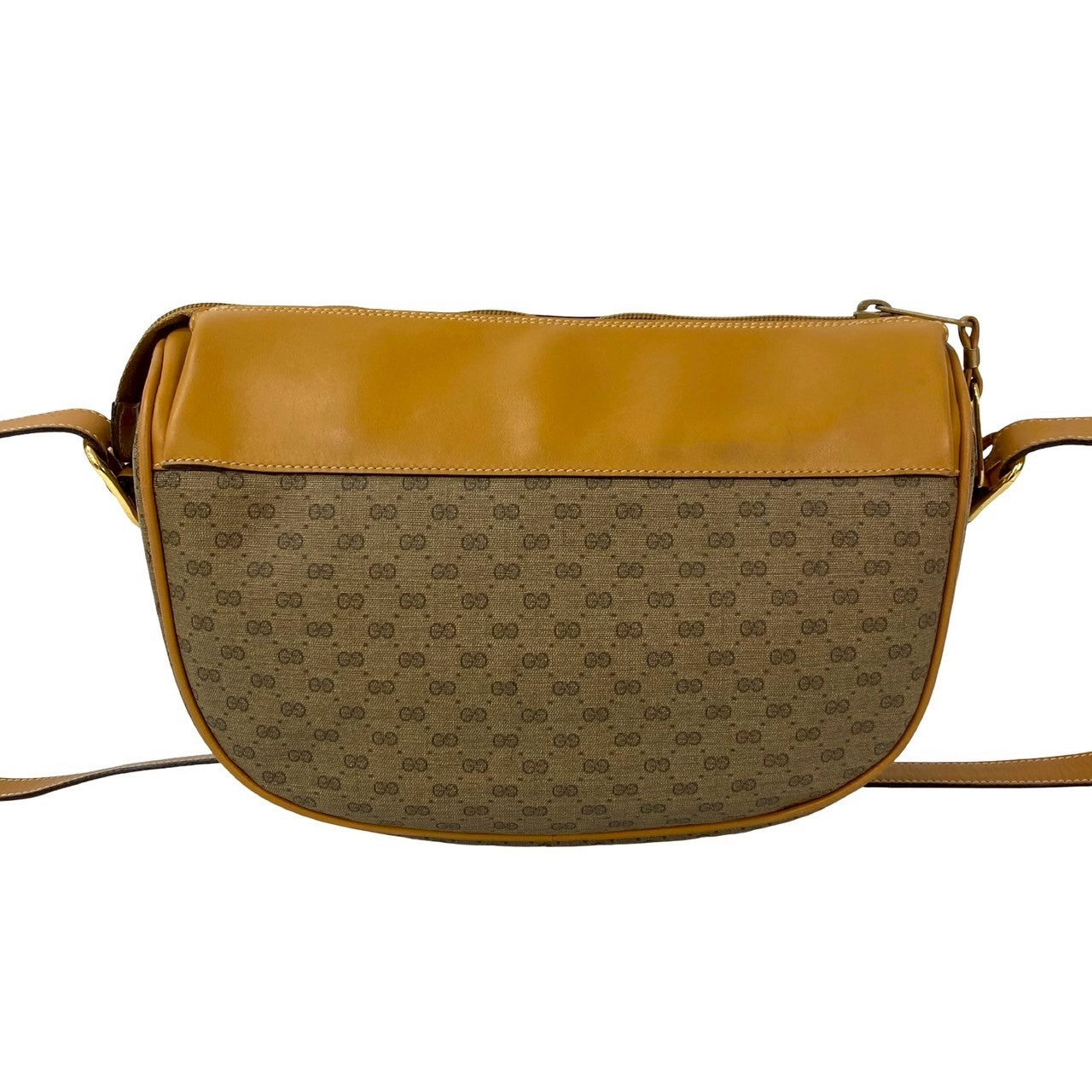 GUCCI Shoulder Bag leather Brown