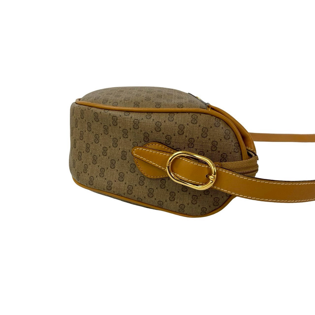 GUCCI Shoulder Bag leather Brown