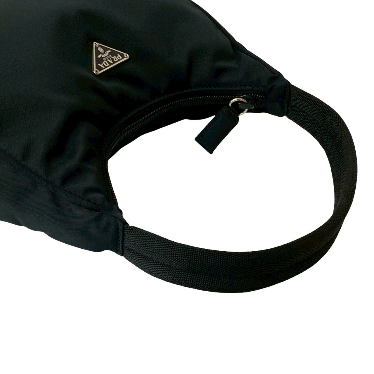 PRADA Handbag Nylon black