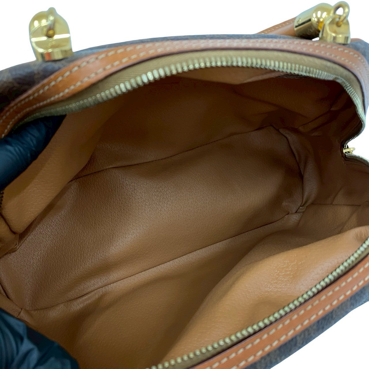 CELINE Handbag leather Brown