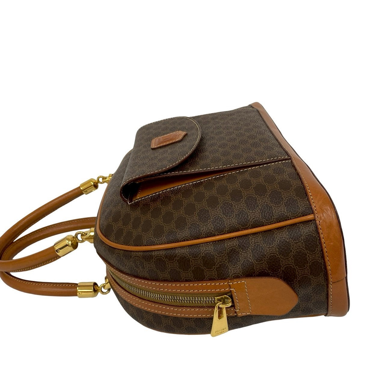 CELINE Handbag leather Brown