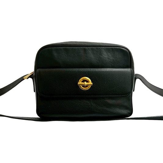 CELINE Shoulder Bag leather black