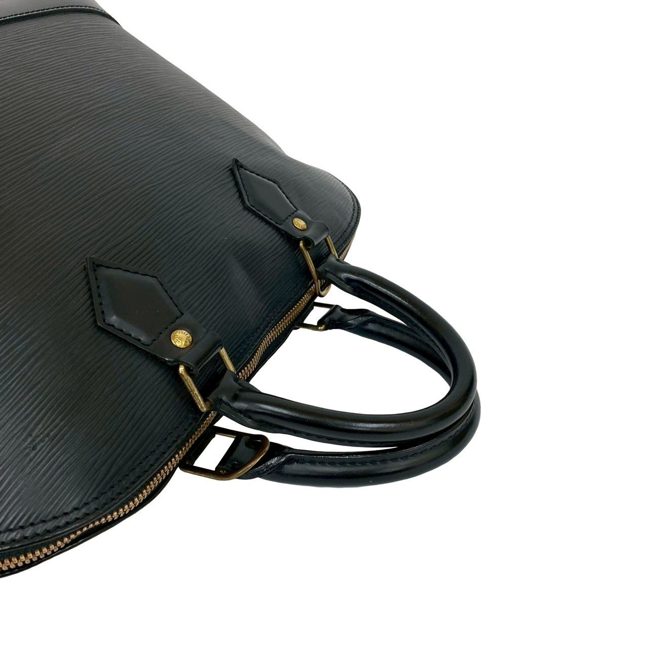 LOUIS VUITTON Handbag Epi Leather black Epi Alma