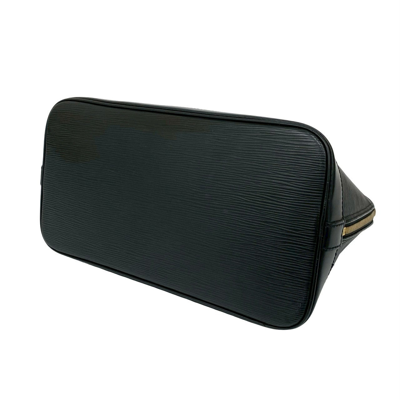 LOUIS VUITTON Handbag Epi Leather black Epi Alma