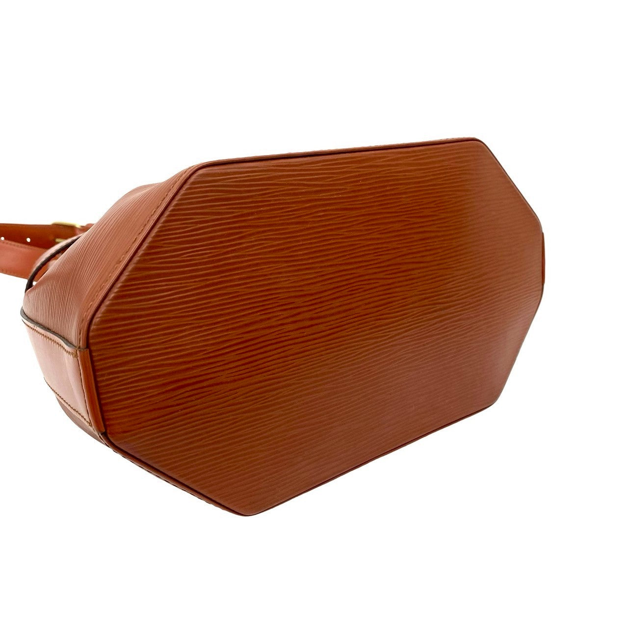 LOUIS VUITTON Shoulder Bag leather Brown Epi Sack de Paul