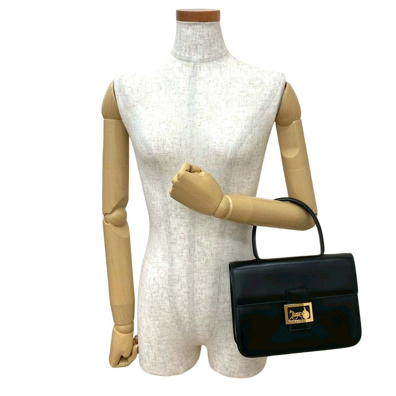 CELINE Handbag Calfskin black