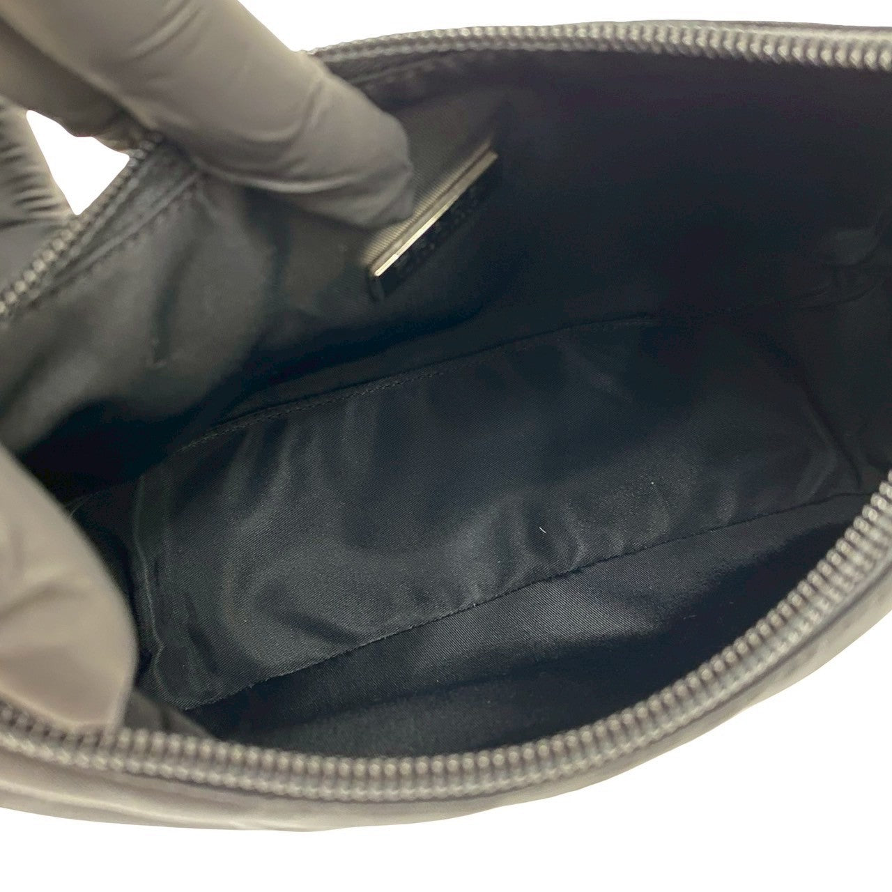PRADA Handbag Nylon black
