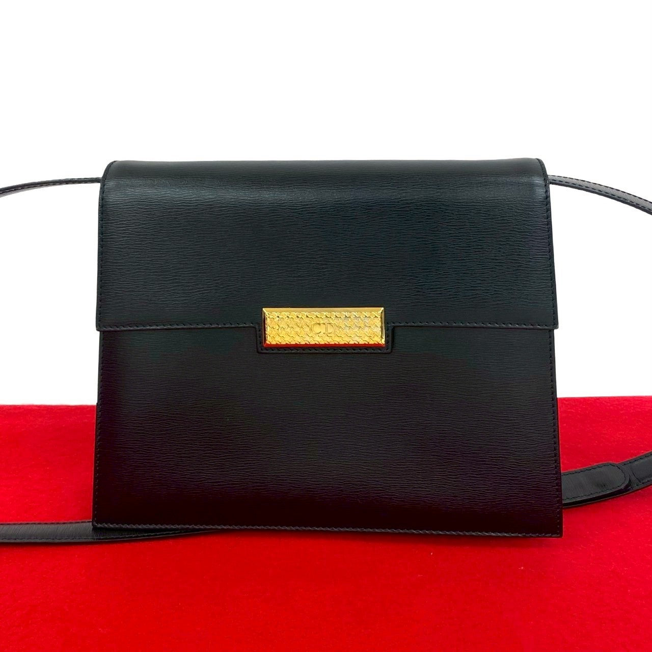 Dior Shoulder Bag leather black