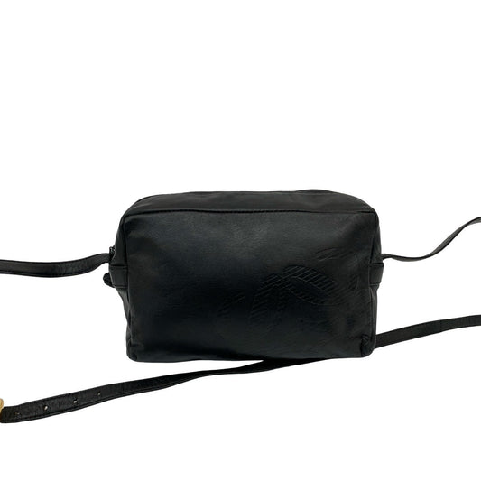 LOEWE Shoulder Bag leather black