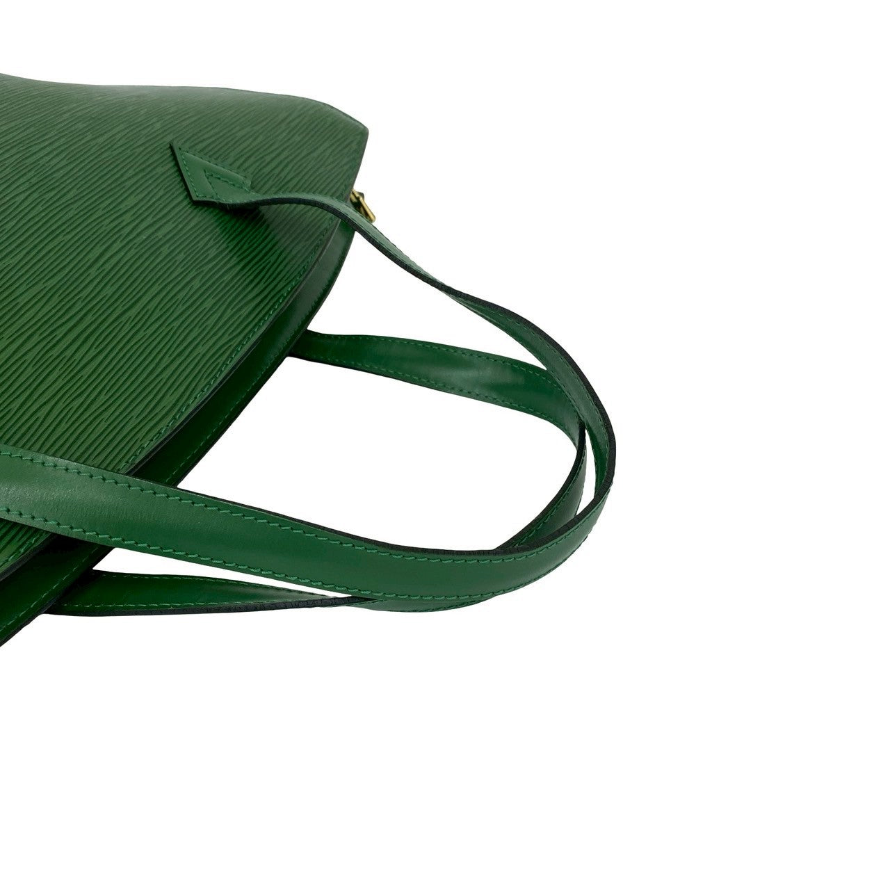 LOUIS VUITTON Handbag Epi Leather green Epi Sun jack
