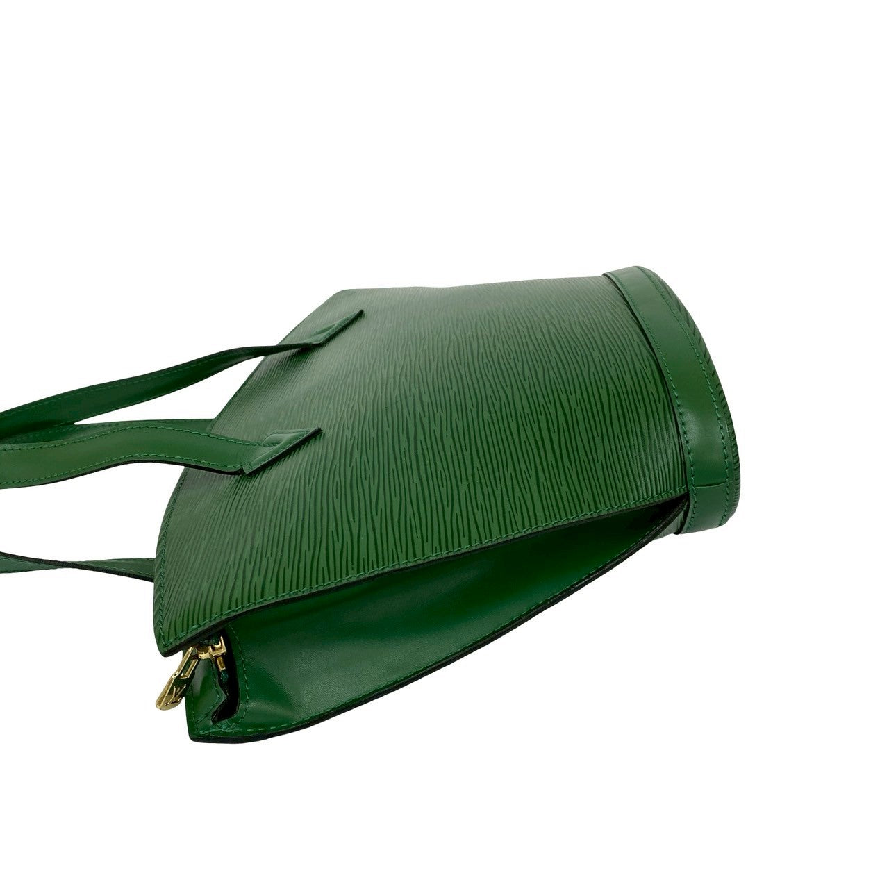 LOUIS VUITTON Handbag Epi Leather green Epi Sun jack
