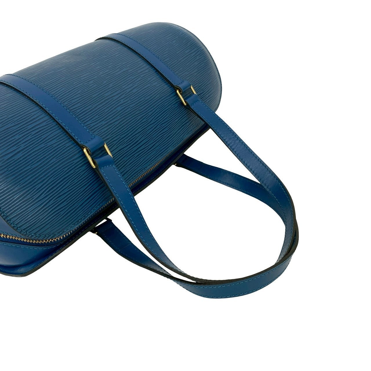 LOUIS VUITTON Handbag Epi Leather blue Epi Suflo