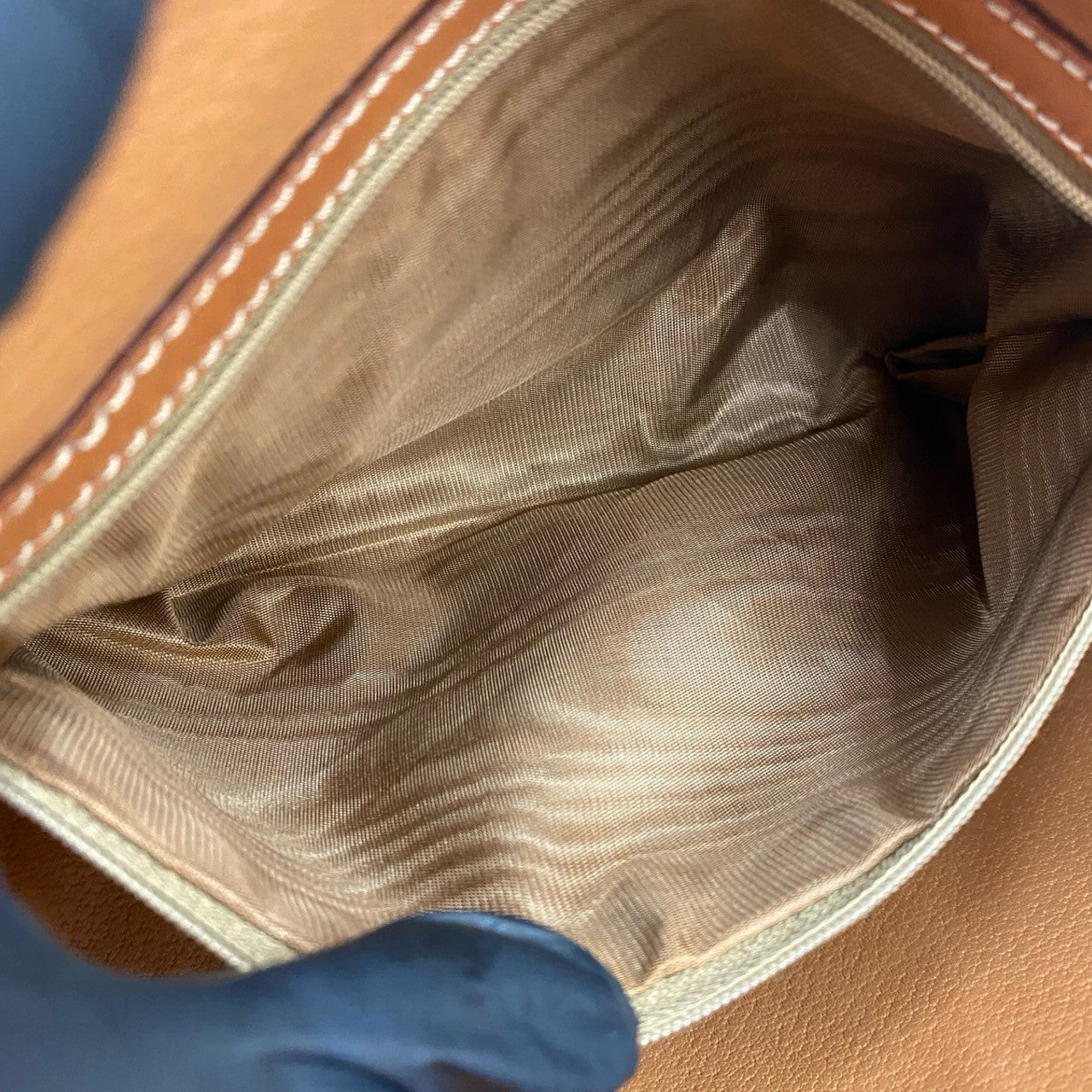 CELINE Handbag leather Brown